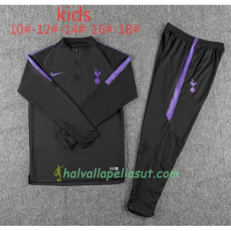 Tottenham Hotspur Lasten Training Huppari Suits Musta 2018-2019